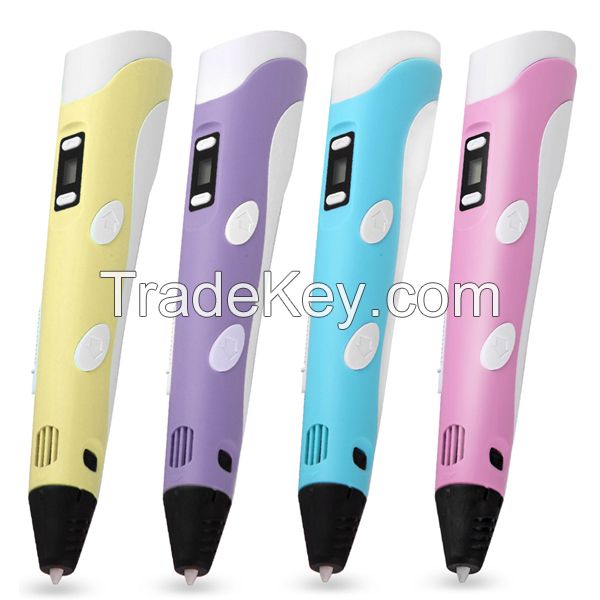 good gift for kids 3d color drawing printer stereoscopic pen
