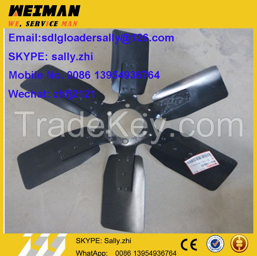 SDLG orginal fan, 13021190 with  black colour for SDLG wheel loader G936L