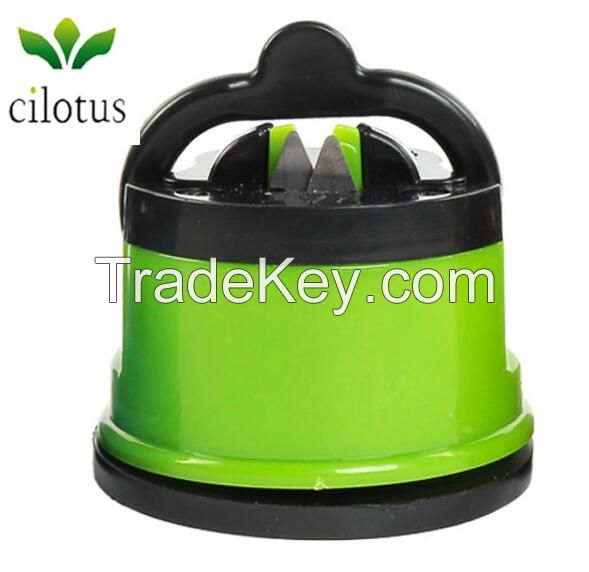 Cabinet and delicate OEM Kitchen Knife Sharpener with Suction Pad