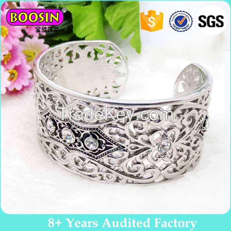 Fashion Wedding Jewelry Wide Cuff Bracelet For Women