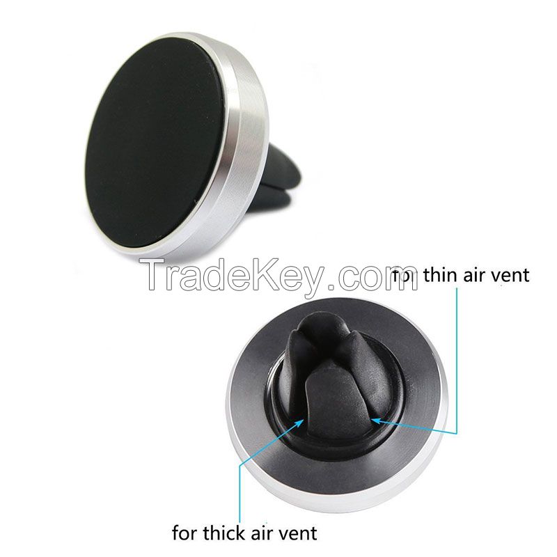 Hot sale car air vent cell phone mount magnetic car holder