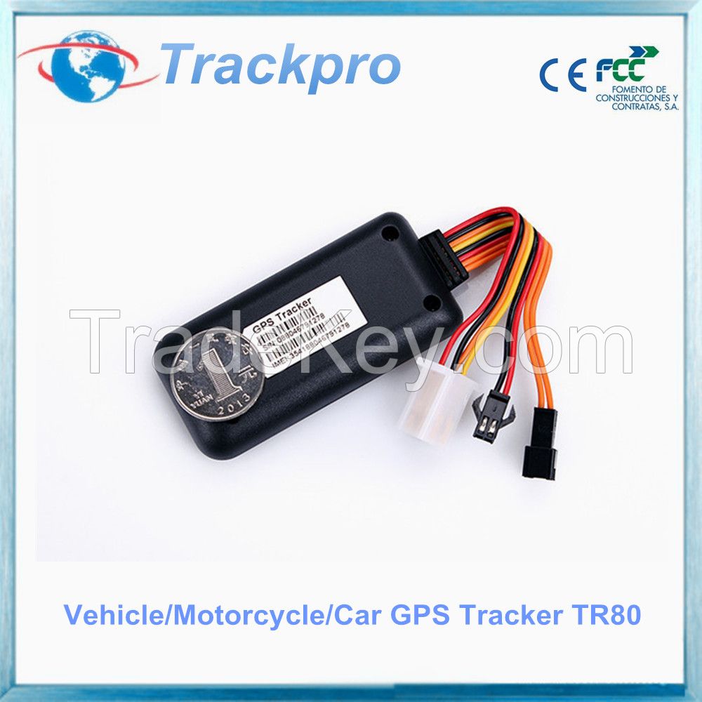 voice monitoring  vehicle gps tracker(tr80) with free tracking platform and apps