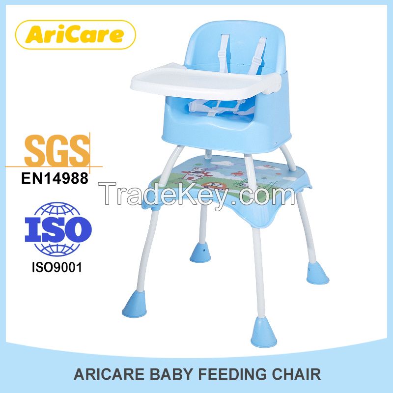 High Quality Multifunction Baby High Chair with EN14988 and EN16120