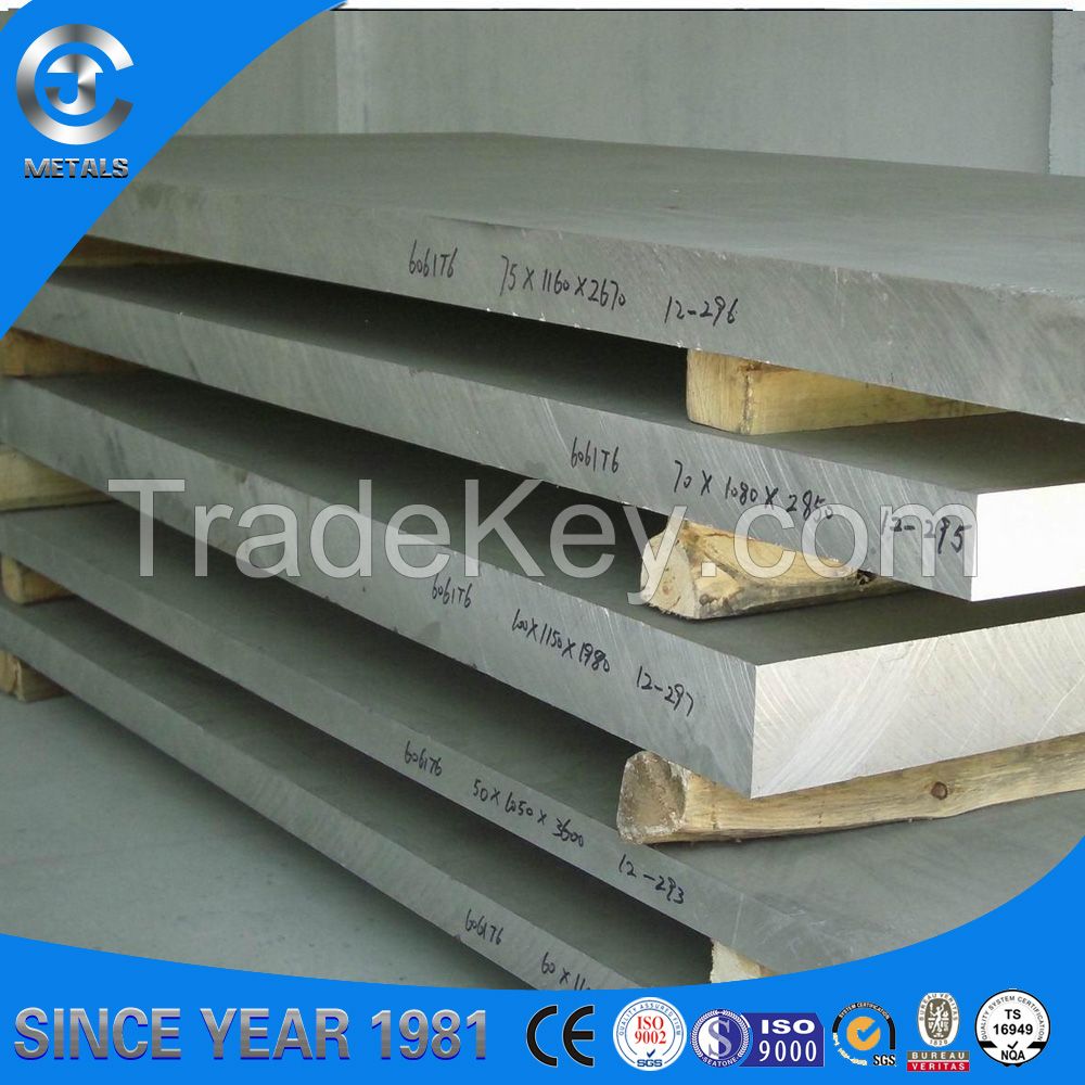 Aluminum Sheet 6061 T6 with silver Protective Film or Paper