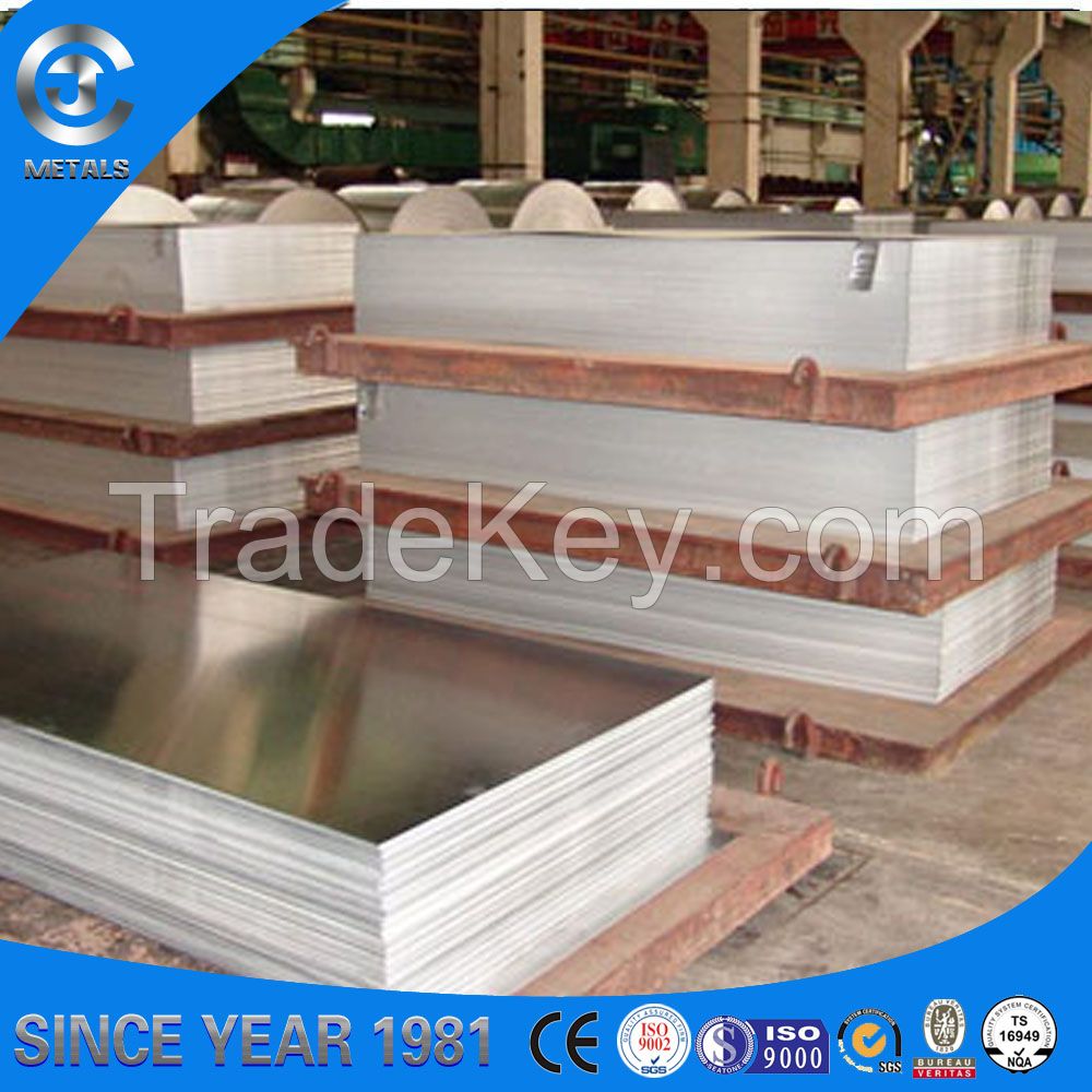 China manufacture 1060 1100 3003 3105 5052 5083 6061  aluminum sheet