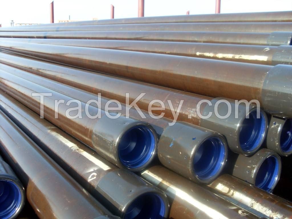Hot Dipped Galvanized Welded or Seamless Steel Pipes with threaded and