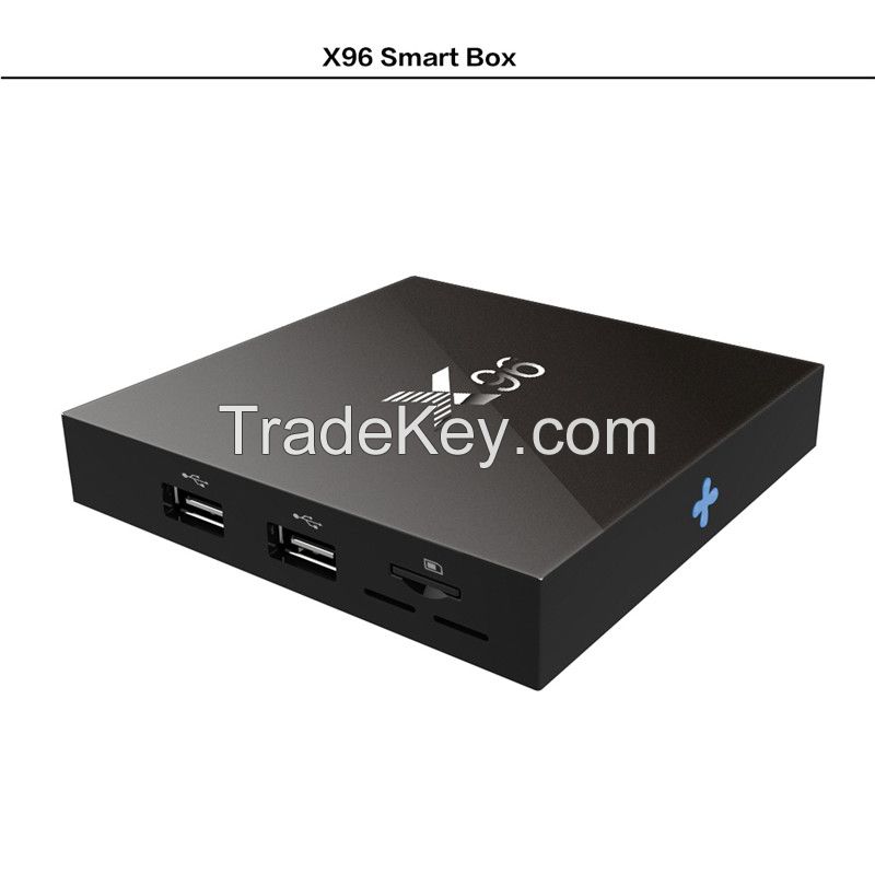 2016 newsmart ott set top box X96 S905x Quad core android 6.0 tv box Kodi16.0