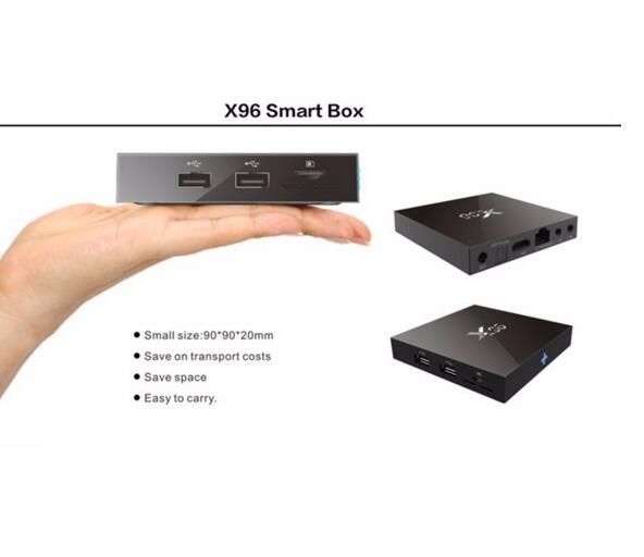 wifi google X96 S905x Quad core android 6.0 tv box Kodi16.0