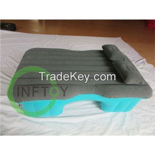 Outdoor camping air mattress for car travelling