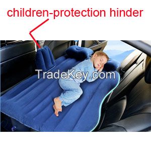 Custom inflatable camping mattress toy car bed