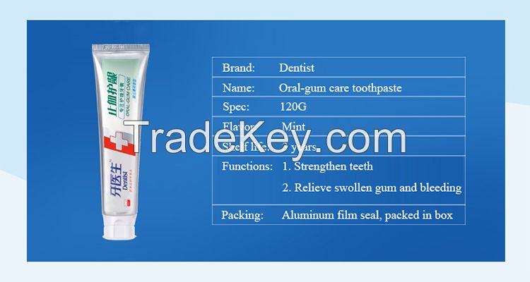 120g Herbal Prevent Bleeding Gum-Care Toothpaste