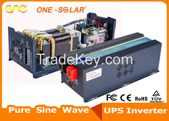 UPS Solar Inverter 5000 Watt 24V/48V With 64-Bits DSP Control Chipset