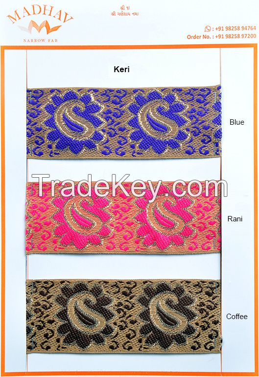 Jacquard saree Lace