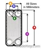 Gaskets For UX-01 Tranter/Swep gasket plate heat exchanger