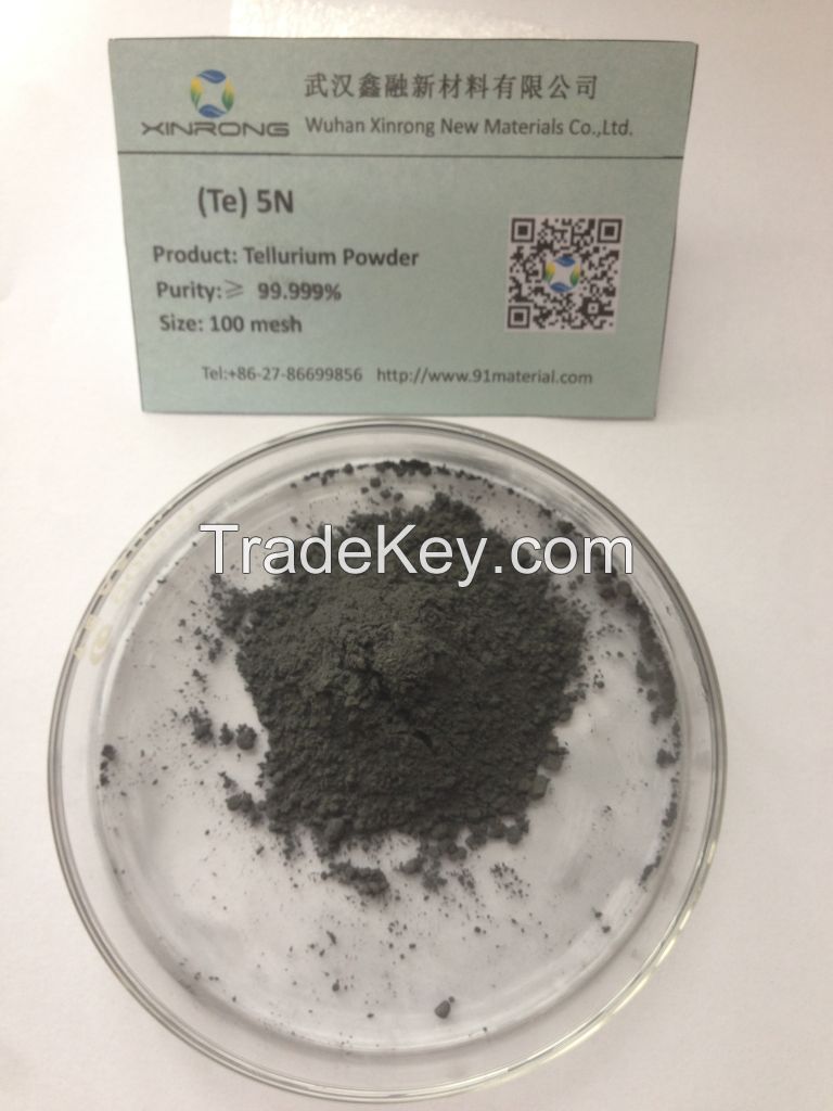 High Purity Tellurium powder 4N 99.99% 325 mesh