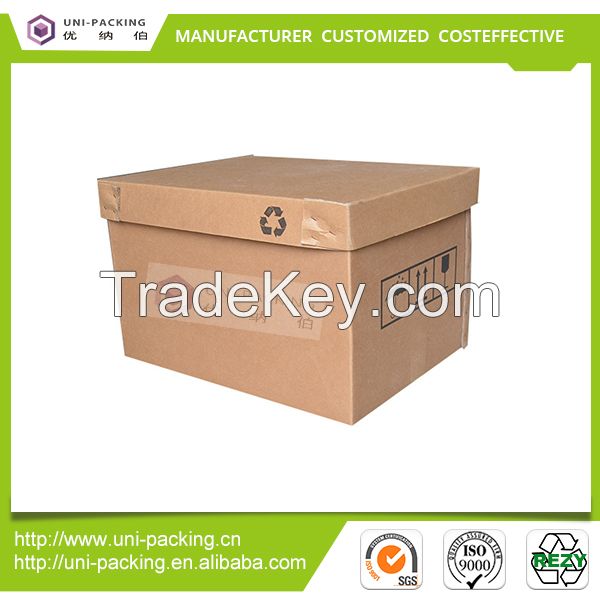 Customized Carton Natural Latex Detergents Corrugated Packaging Carton Box