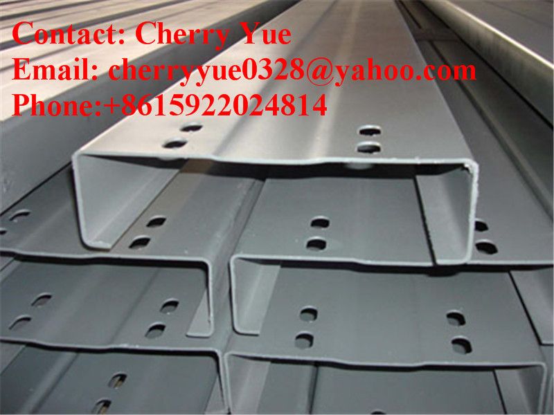 c profile steel, c purlin,c channel  cherryyue0328 at yahoo (dot)com