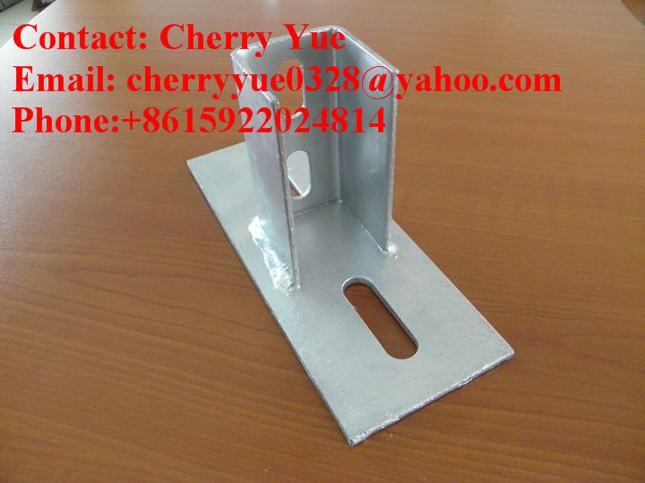 Corner connection,substrate,foundation bed,foundation support,solar photovoltaic bracket Accessories, solar photovoltaic mounting Accessories,Solar PV Mounting fitting,solar pv bracket fitting cherryyue0328 at yahoo (dot)com 