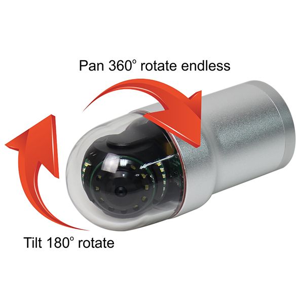 WOPSON Pan Tilt Camera Syatem for Underground Pipeline Inspection Camera