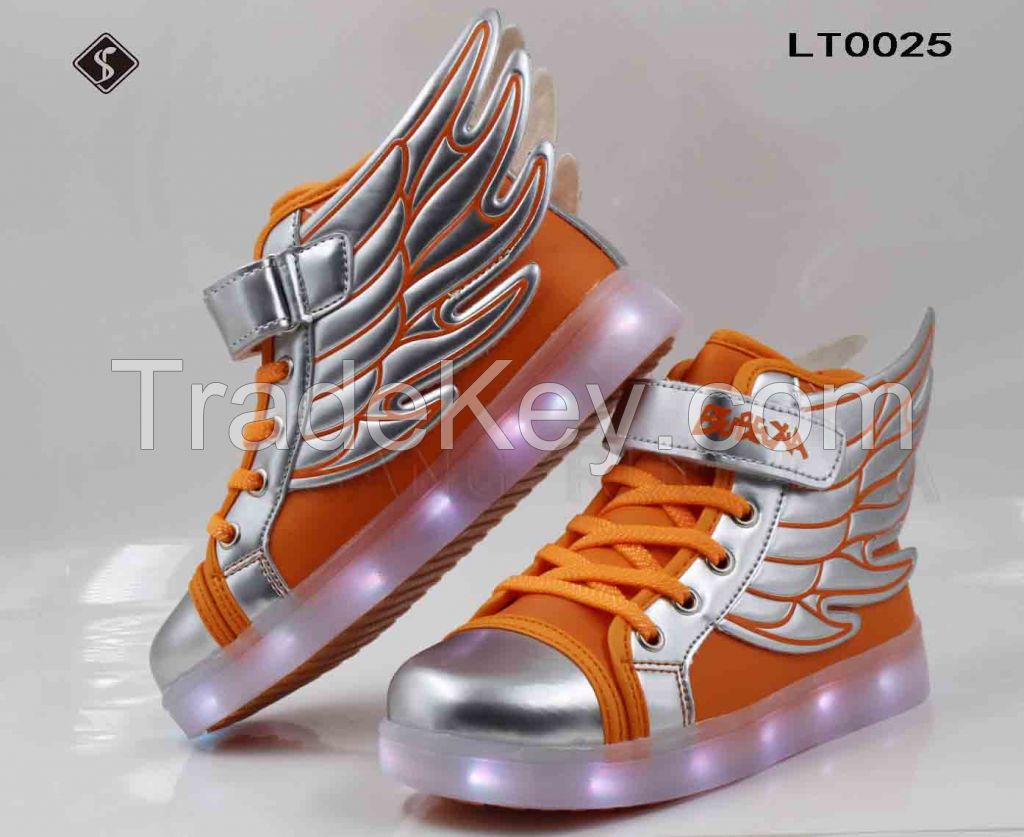 Kids wings LED shoes