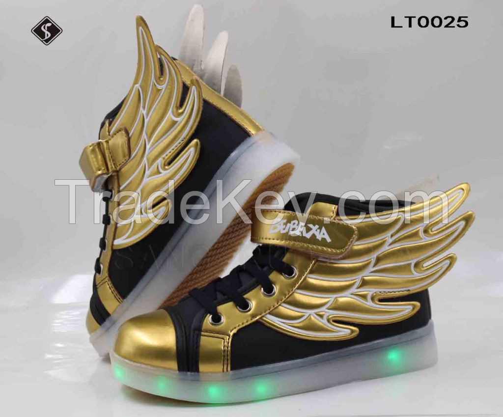 Kids wings LED shoes