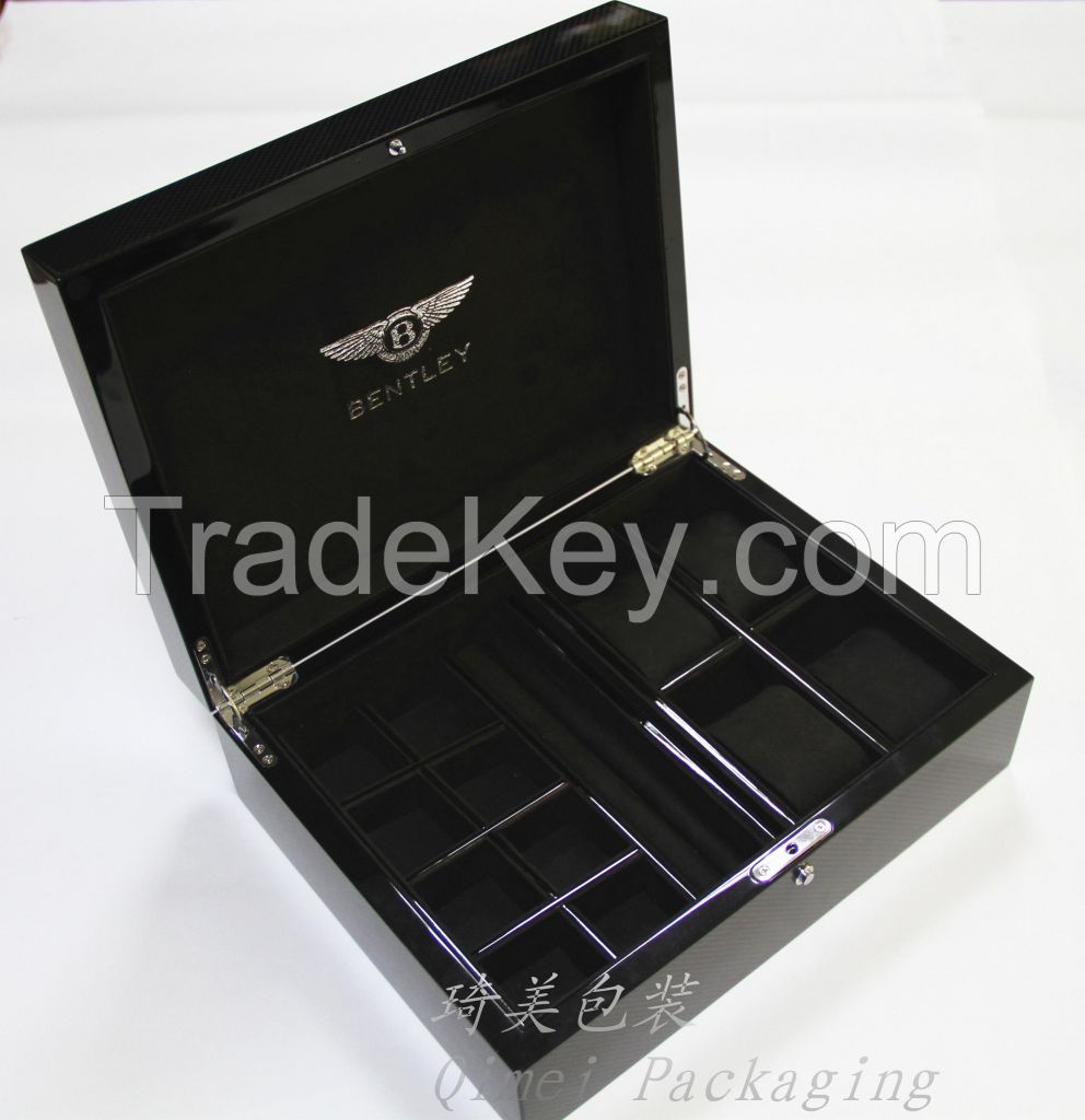 Luxury wooden gift box wooden jewelry storage box for sale