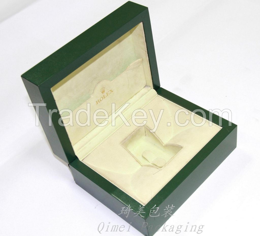 Factory supply high quality wooden watch box with 8 compartments