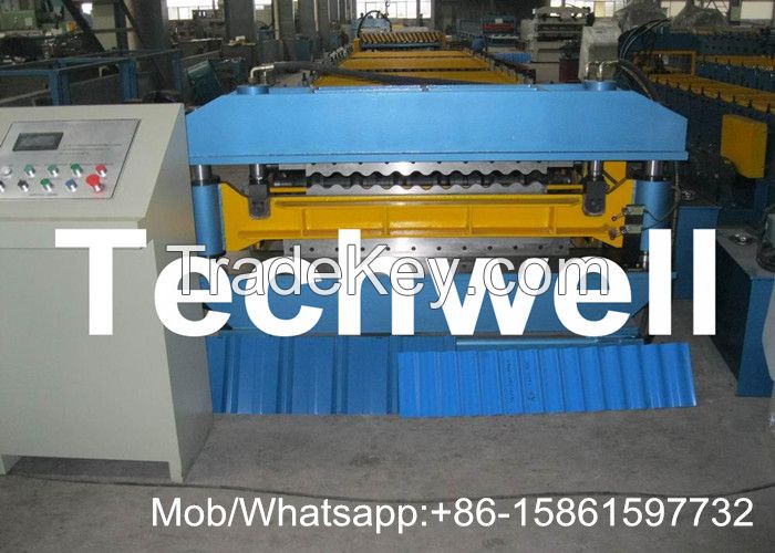 Aluminium Corrugated Sheet Roll Rorming Machine