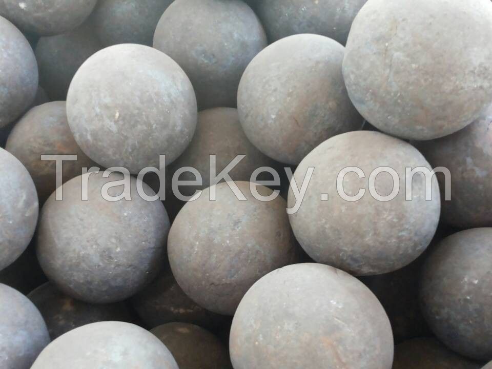 FORGED STEEL GRINDING BALL , STEEL GRINDING RODS , CASTING GRINDING BALL