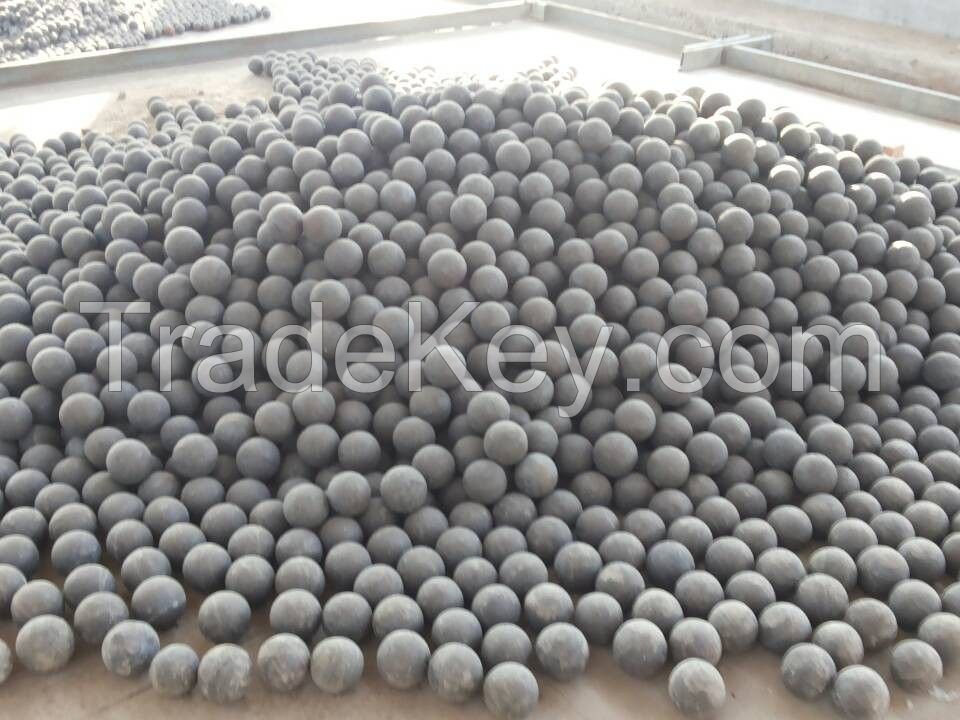 FORGED STEEL GRINDING BALL , STEEL GRINDING RODS , CASTING GRINDING BALL