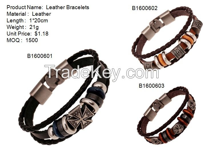 Leather bracelets (B1600600)