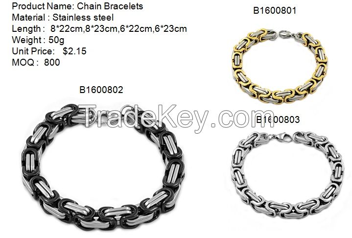 Chain Bracelets ( B1600800 )