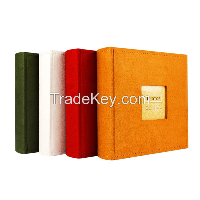 GuanMei fabric photo album book-bound paper slip in 4R photo album