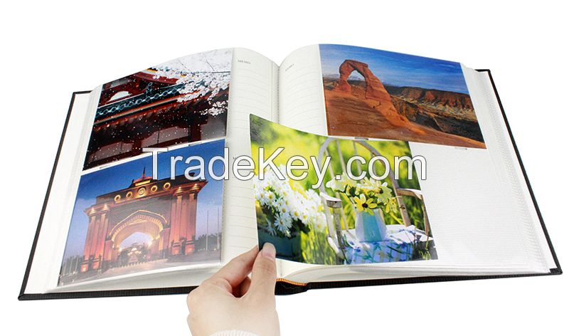 GuanMei fabric photo album book-bound paper slip in 4R photo album