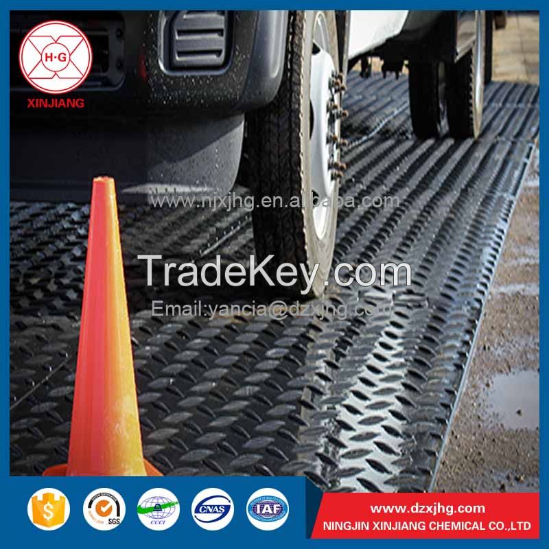 wear resistant and anti-slip PE ground mats