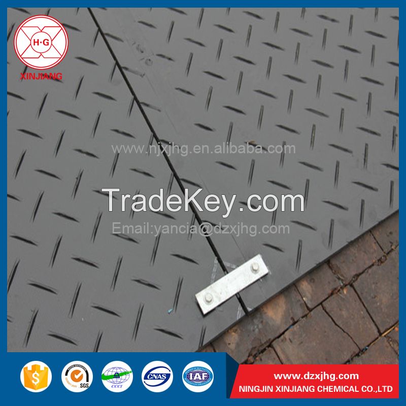 wear resistant and anti-slip PE ground mats