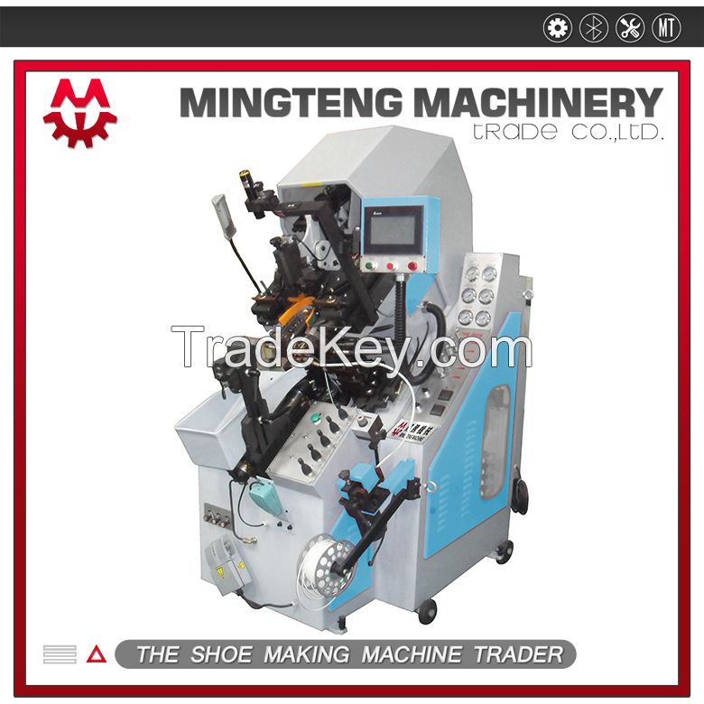 Computer toe lasting machine price shoe making machine footwear machinery