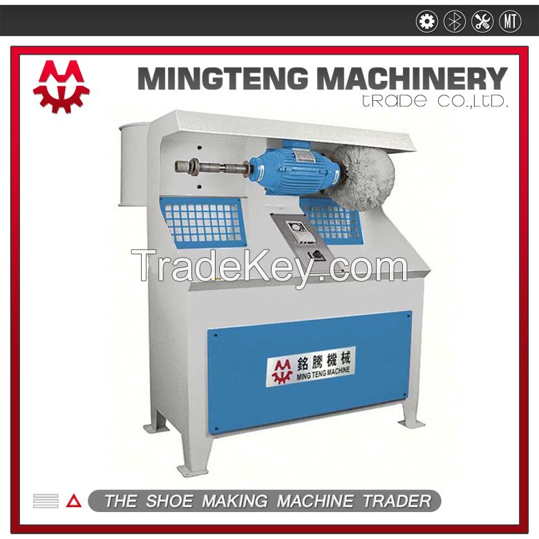 shoe polishing and cleaning machine for outsole