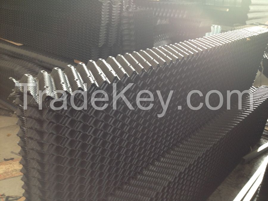 Hot sell pvc fills sheet for counter flow cooling tower fill