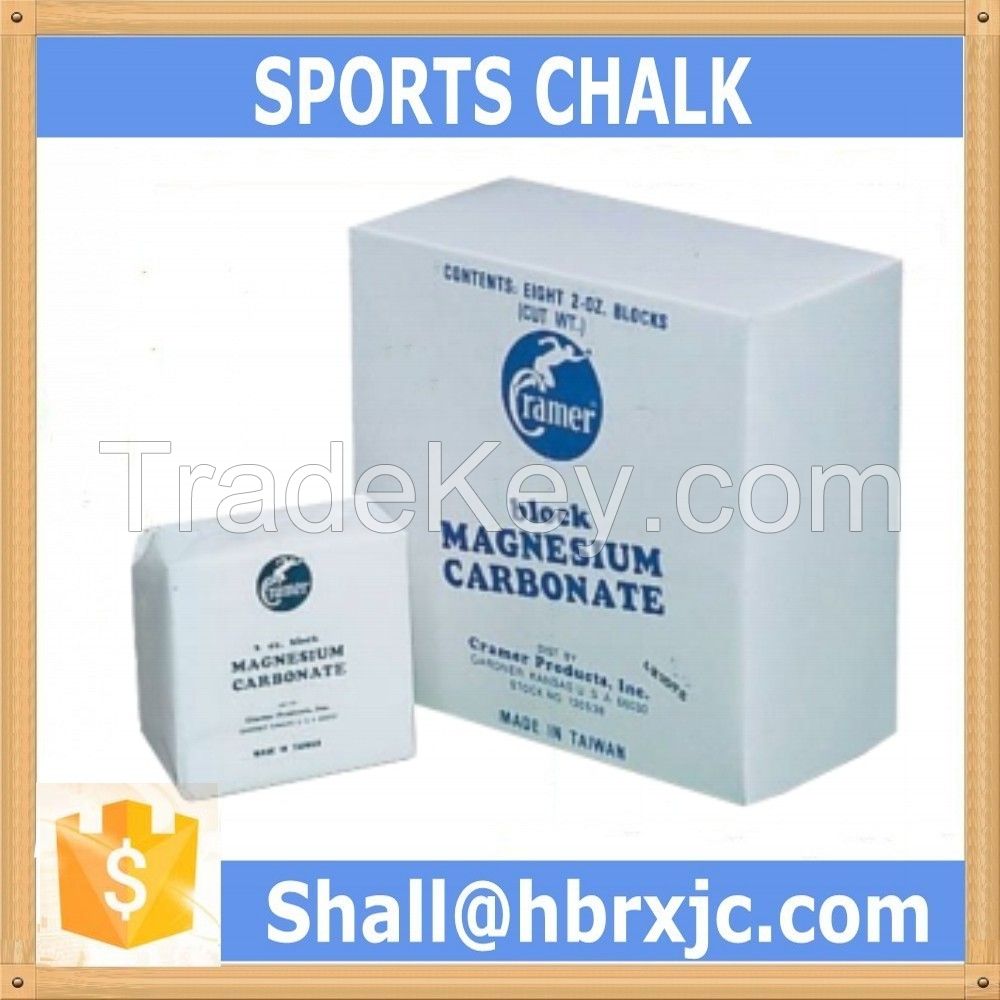 100% magnesium carbonate sports gym chalk