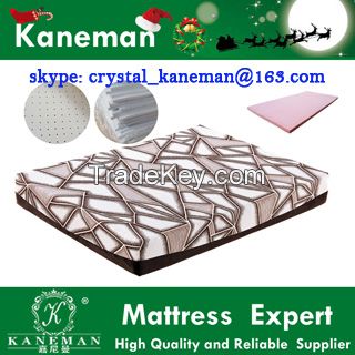 High quality vacuum packed gel memory foam mattress in a box