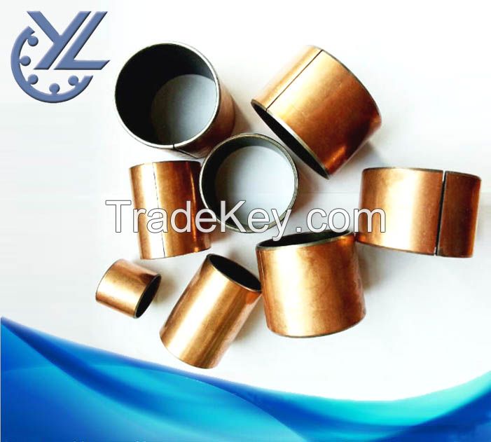 high density no oil lubrication bearing, oiless brass flange bushing