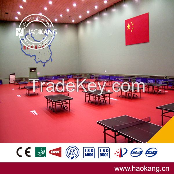 China Table Tennis Flooring