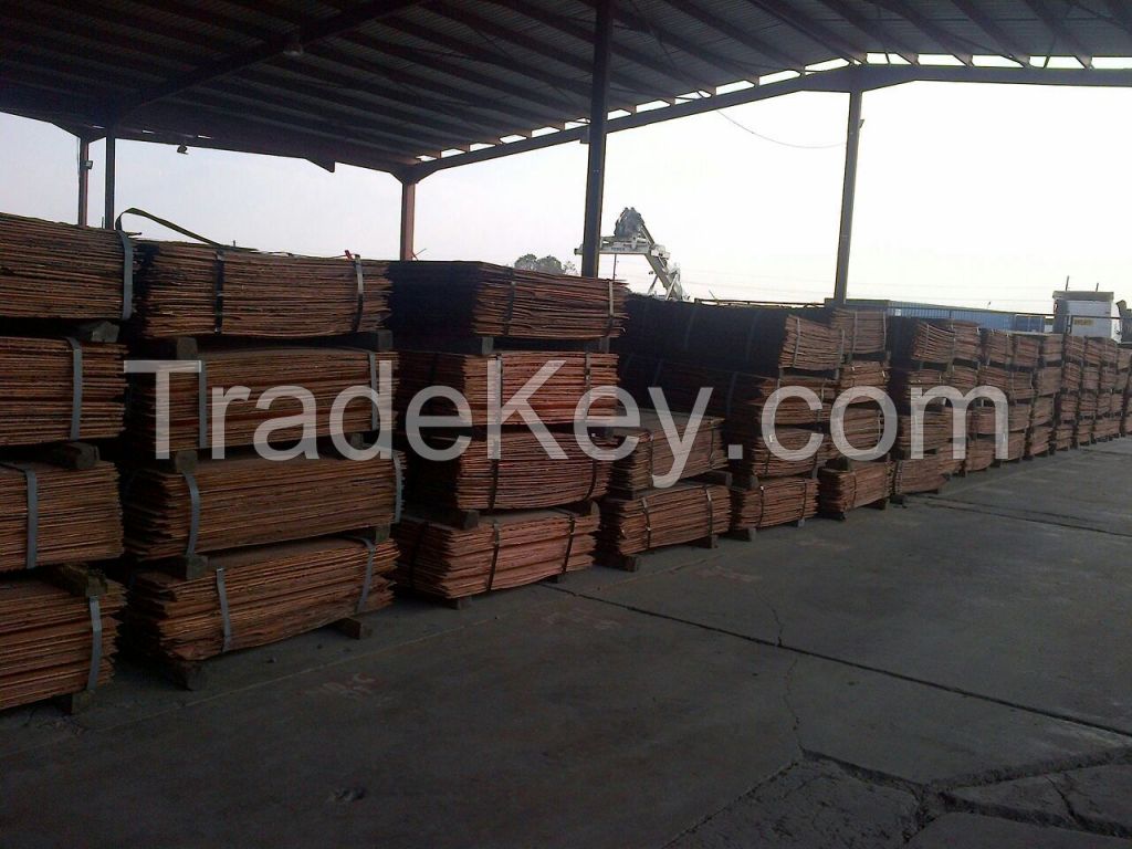 Copper Cathode - 99.99% grade