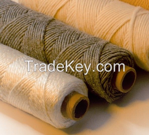 Ceramic fiber yarn