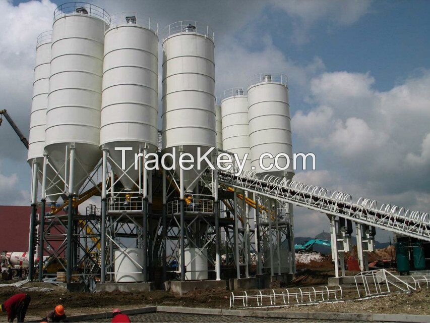 China famous brand ready mix concrete batching plant