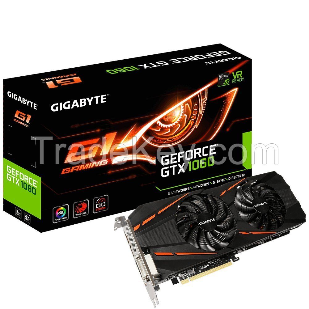 Gigabyte GeForce GTX 1060 G1 Gaming 3GB Graphics Cards