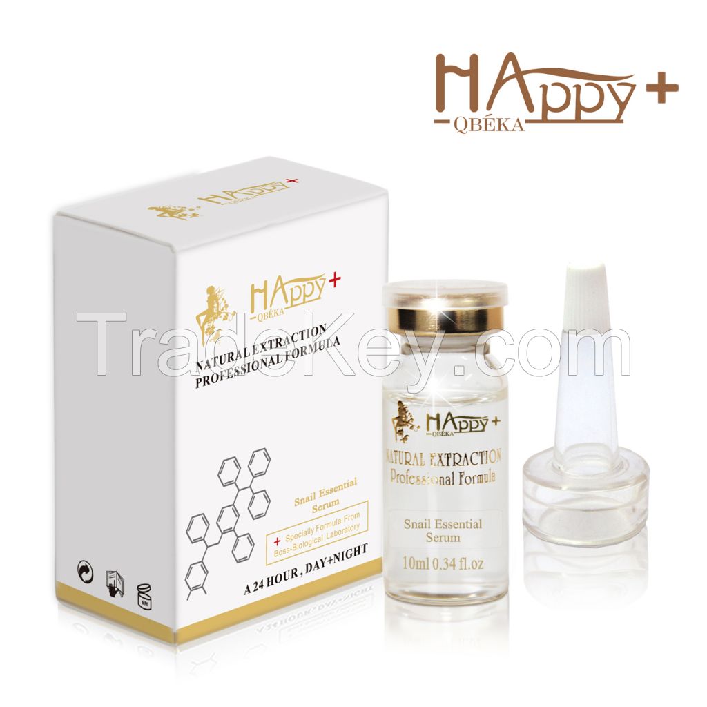 HAPPY+ snail serum skin whitening serum moisturize skin serum skin repairing serum