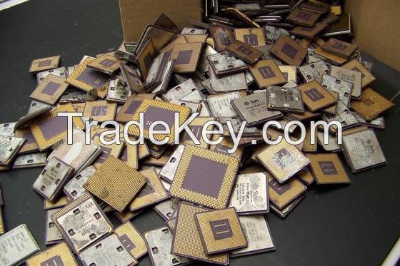 Ewaste scraps for sale, Ceramic CPU scraps for sale