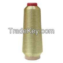   copper color  Ms type metallic yarn  for embroidery